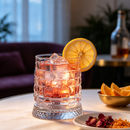 Rotating Base Whisky Glasses Bar Collection