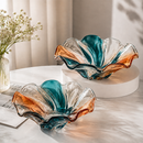 Crystal Wave Serving Bowl