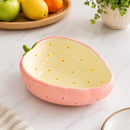 Cute Strawberry Style Serving Bowl