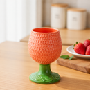 Strawberry Style Serving Glass