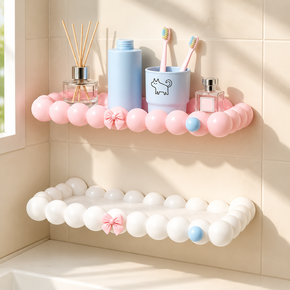 Cute Wall-Mounted Storage Organizer