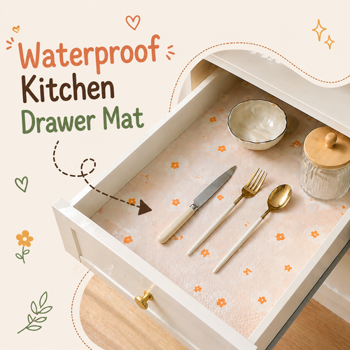 Waterproof Kitchen Drawer Mat (30*100CM)