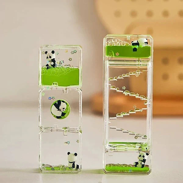 Liquid Motion Panda Figurine