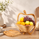 Bamboo Folding Fruit & Veggie Basket