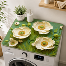 Premium Floral Washing Machine Cover