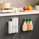 Transparent Door Storage Rack
