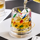 Premium Revolving Crystal Glass