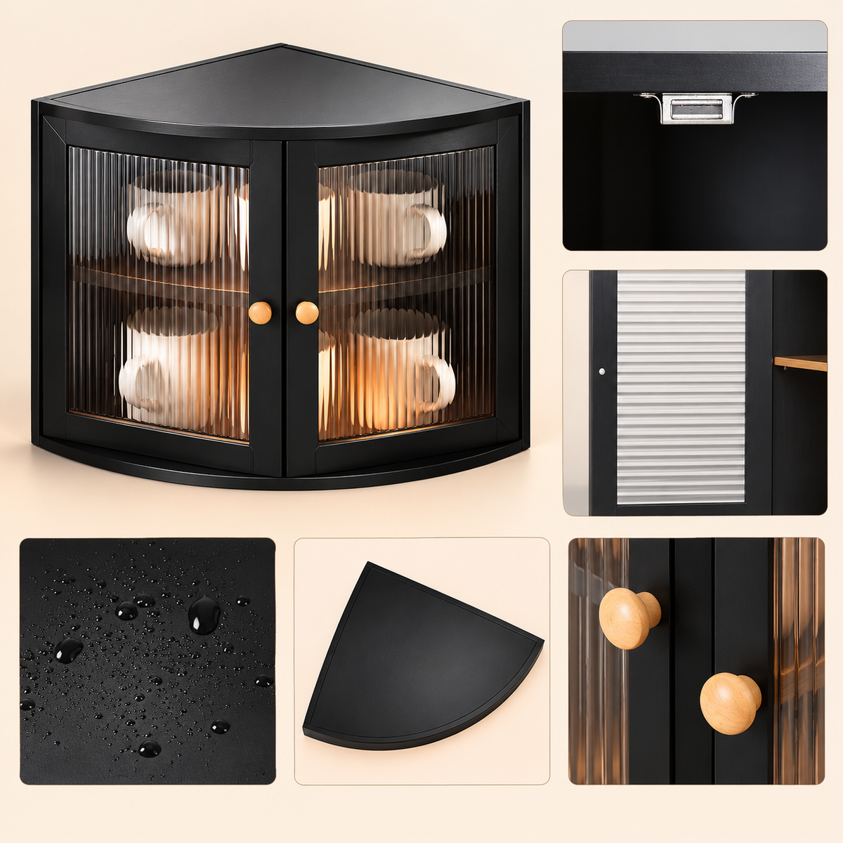 Kitchen Corner Storage Rack