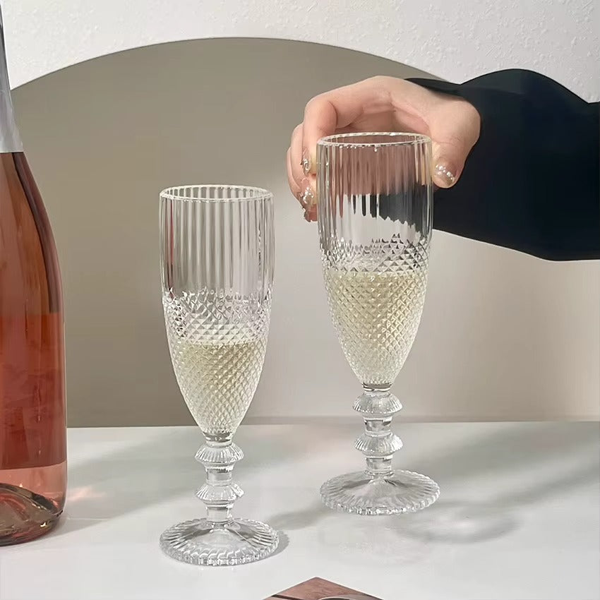 Signature Crystal Design Goblet Glass
