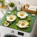 Premium Floral Washing Machine Cover