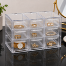 Transparent Jewellery Organizer Case