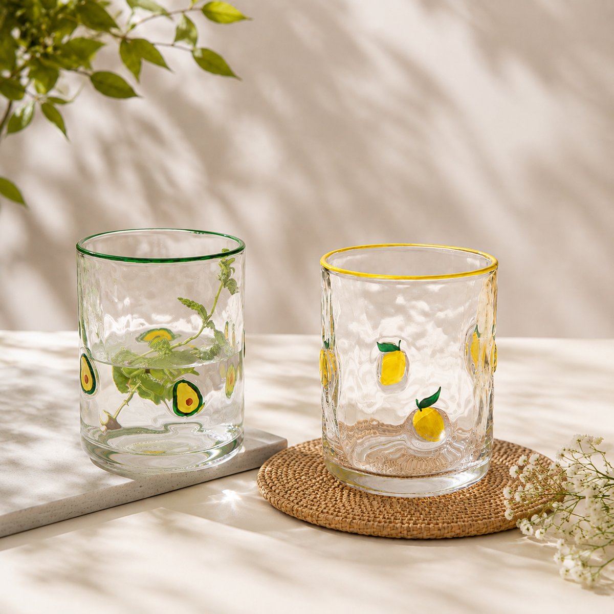 ColorPop Fruit Glass set