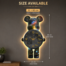LED Bear Ambient Wall Clock