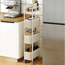 MultiLayer Rolling Home Storage Cart