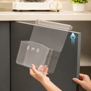 Transparent Door Storage Rack