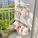 Multi Clothes Hanging Clip Rack