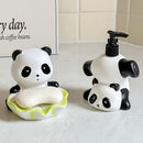 Playful Panda Bathroom Sink Set