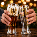Football Trophy Design Glass Mug