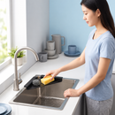 Triangular Sink Corner Organizer