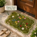 Elegant Floral Anti Slip Mat