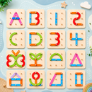 Wooden Creative Puzzle Board
