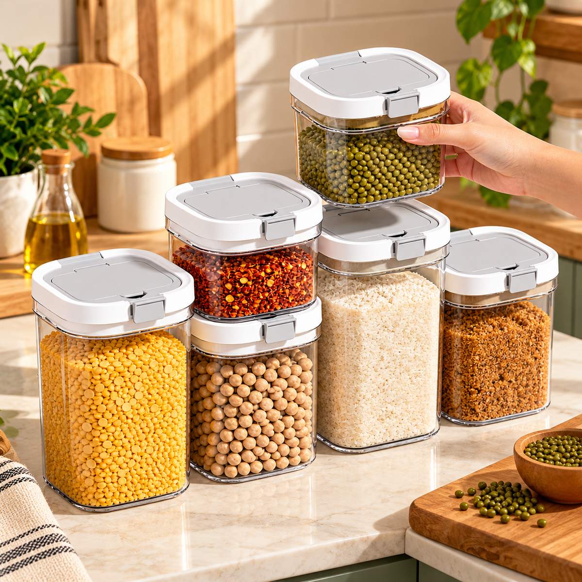 Multipurpose Kitchen Storage Containers