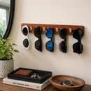 Woden Wall-mounted Glasses Holder