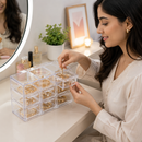 Transparent Jewellery Organizer Case