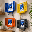 Stylish Window Photo Frame & Key Holder