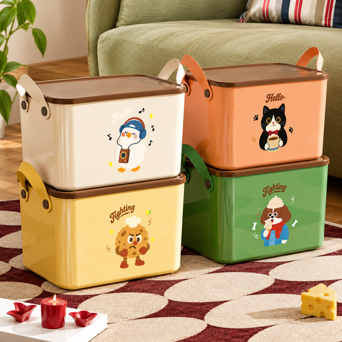 Cute Cartoon Storage Box