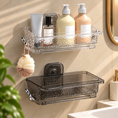 Multi-Purpose Suction Drain Storage Basket