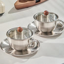 Premium Cup Set with Lid