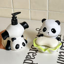 Playful Panda Bathroom Sink Set