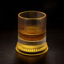 Premium Striped Design Drink Glass