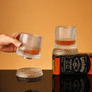 Rotating Base Whisky Glasses Bar Collection