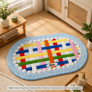 Soft Plush Colorful Floor Mat