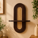 Boho Style Wooden Shelf