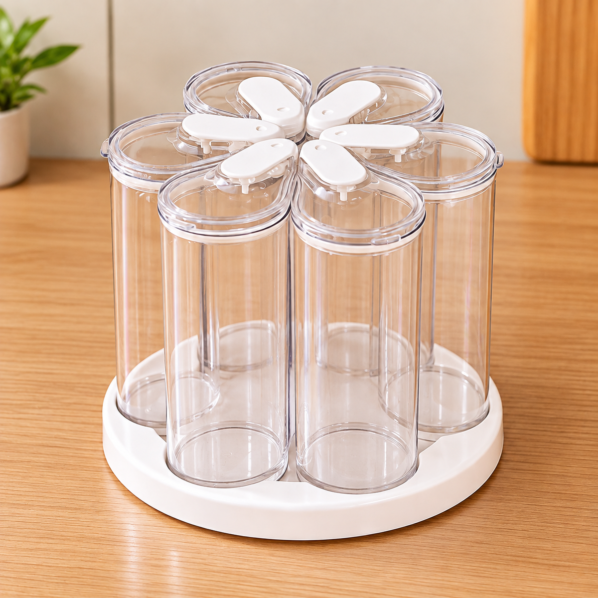 6-in-1 360° Rotating Grain Organizer