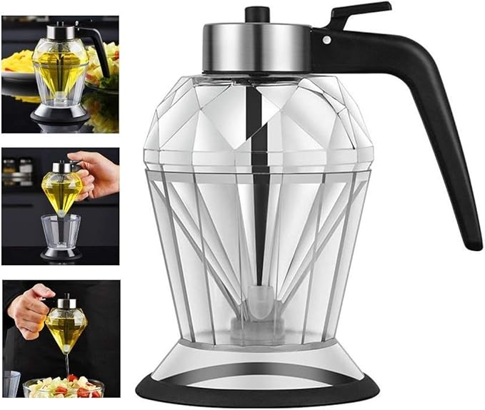 Diamond Shape Oil & Honey Dispenser