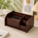 Wooden Desk Organizer Stand