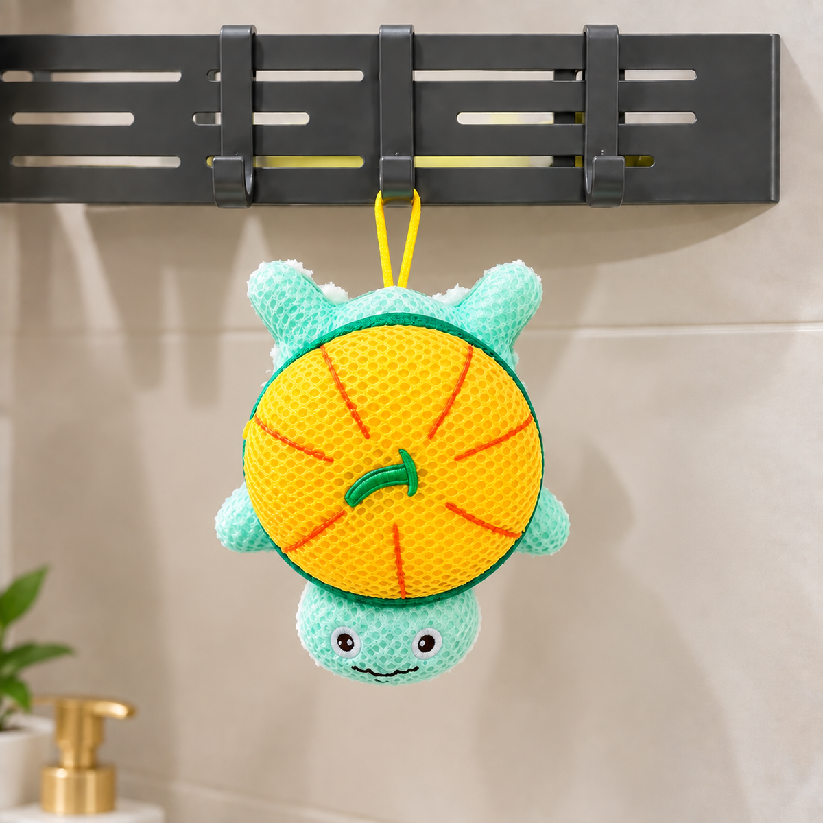 Soft Mesh Turtle Bath Sponge