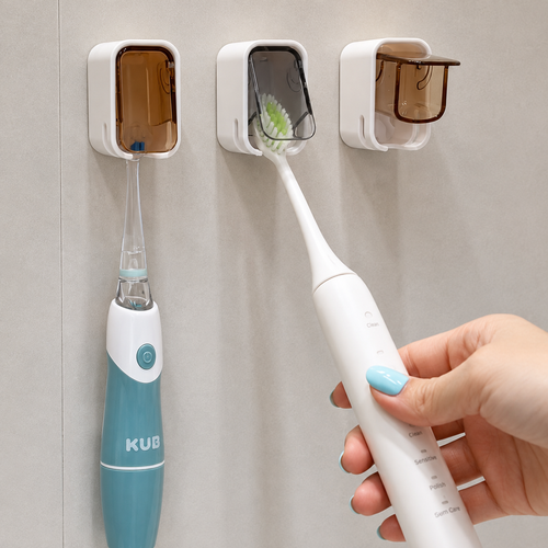 EasyClean Wall Mounted Toothbrush Holder