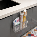 Transparent Door Storage Rack