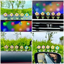 Mini Colorful Flower Car Decor