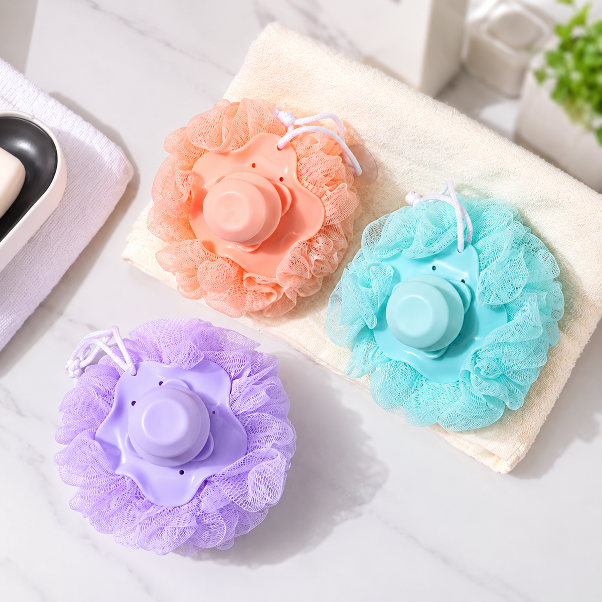 Refillable Body Wash Sponge