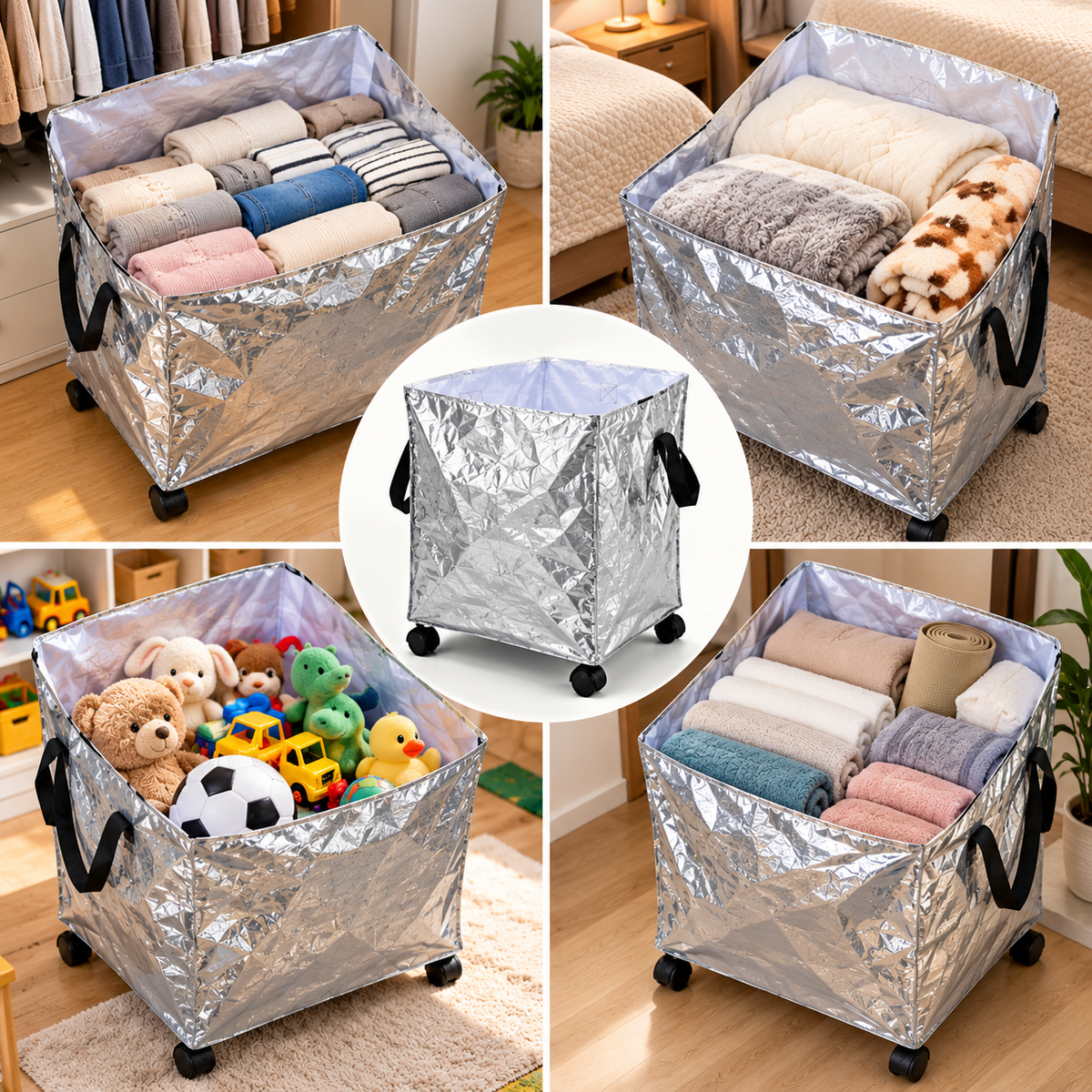Large Size Storage Bag with Wheels