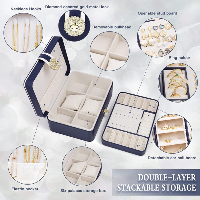 Chic Charm Jewelry Storage Box