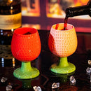 Strawberry Style Serving Glass