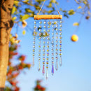 Rainbow Whimsy Crystal Suncatcher