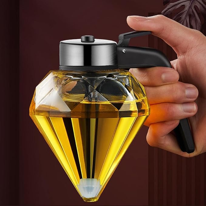 Diamond Shape Oil & Honey Dispenser